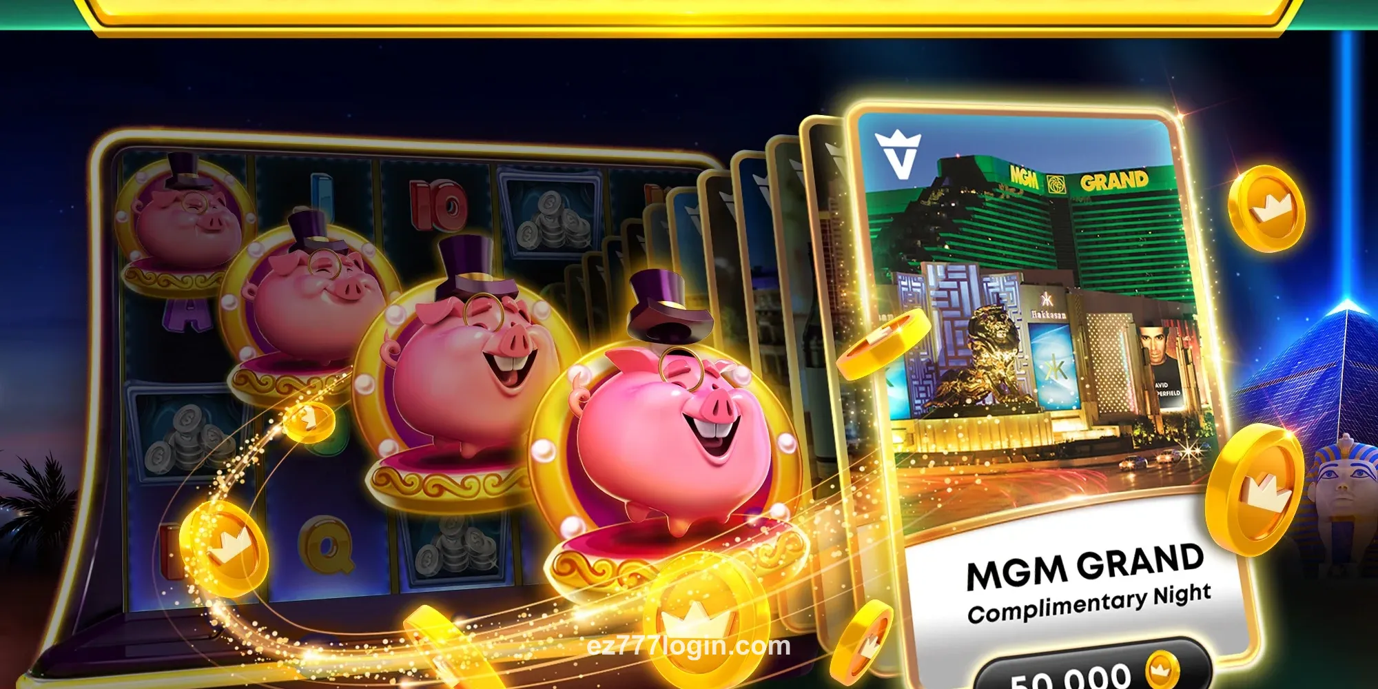 ez777 Game Feature Screen